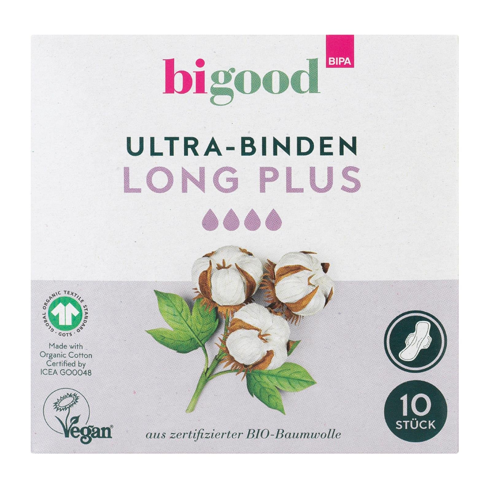 bi good Ultra Long Plus Binden