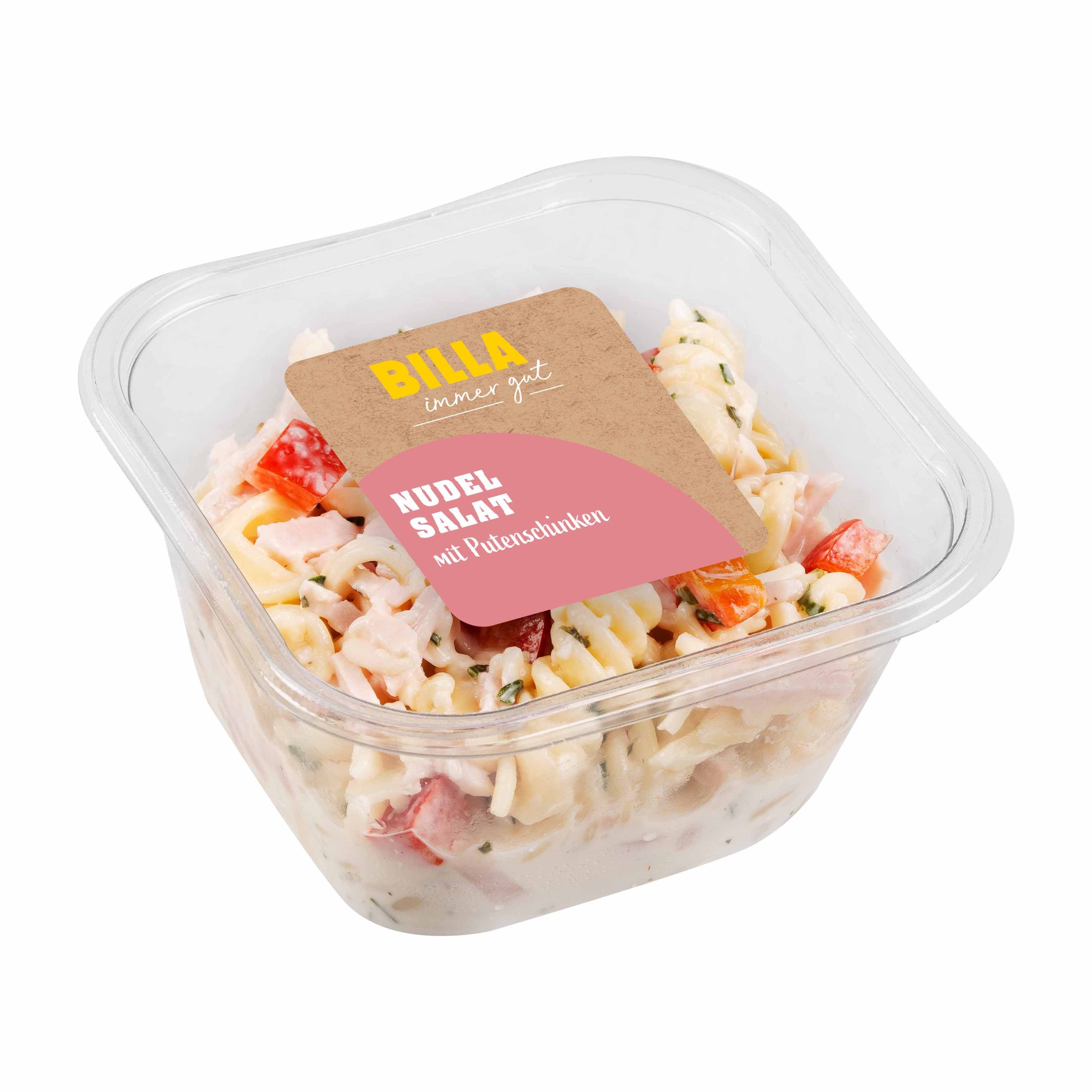 BILLA Nudel Salat mit Putenschinken