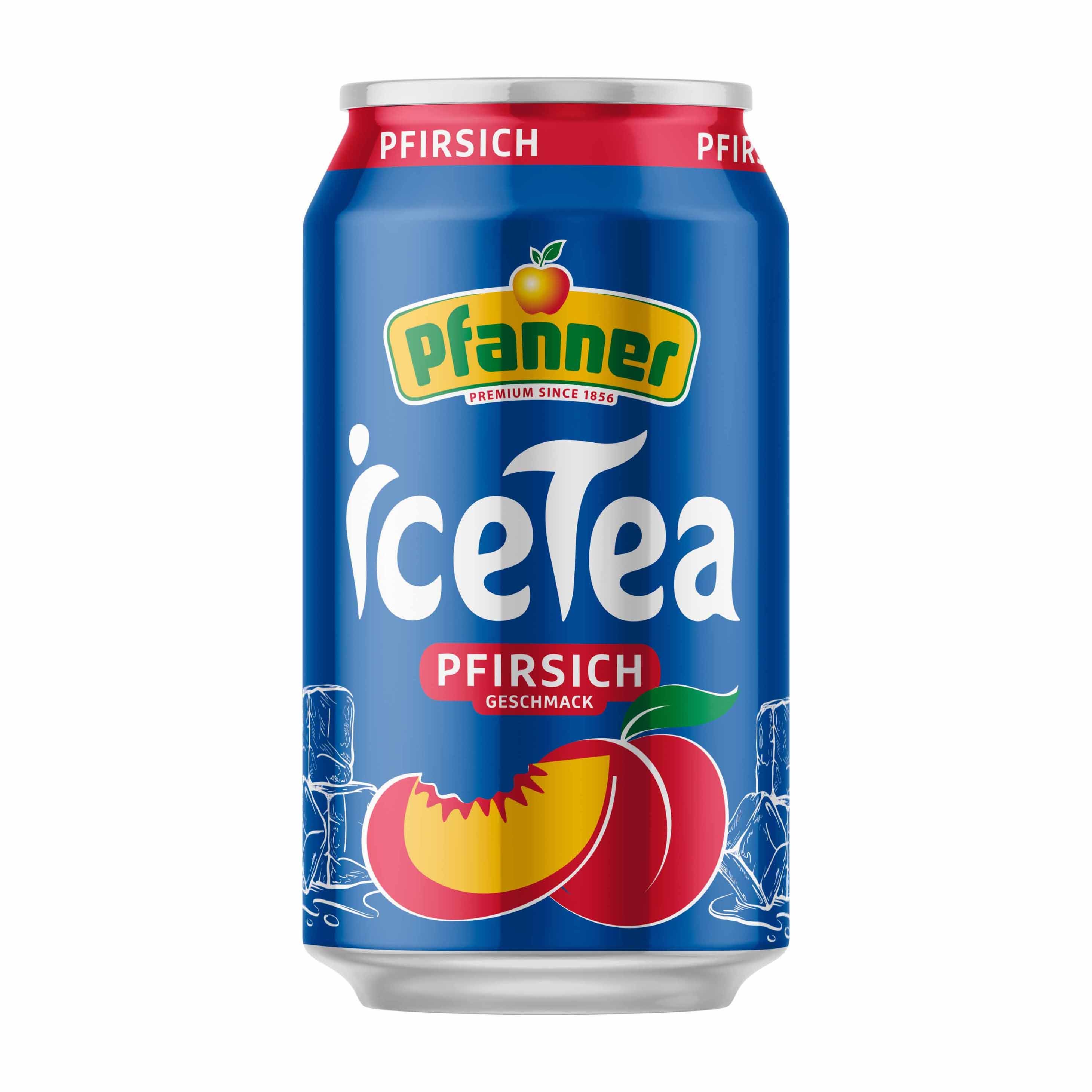 Pfanner Eistee Pfirsich