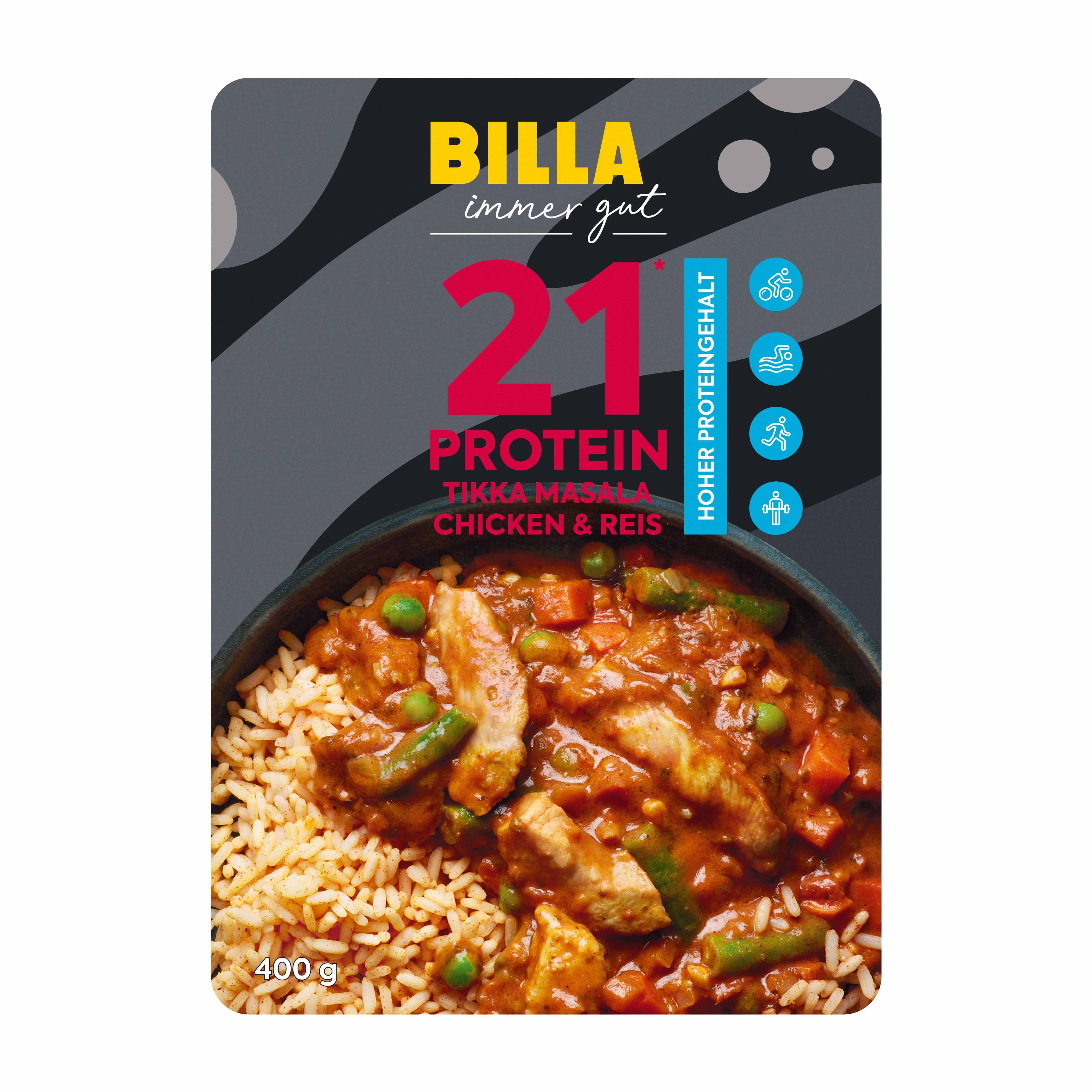 BILLA High Protein Chicken Tikka Masala